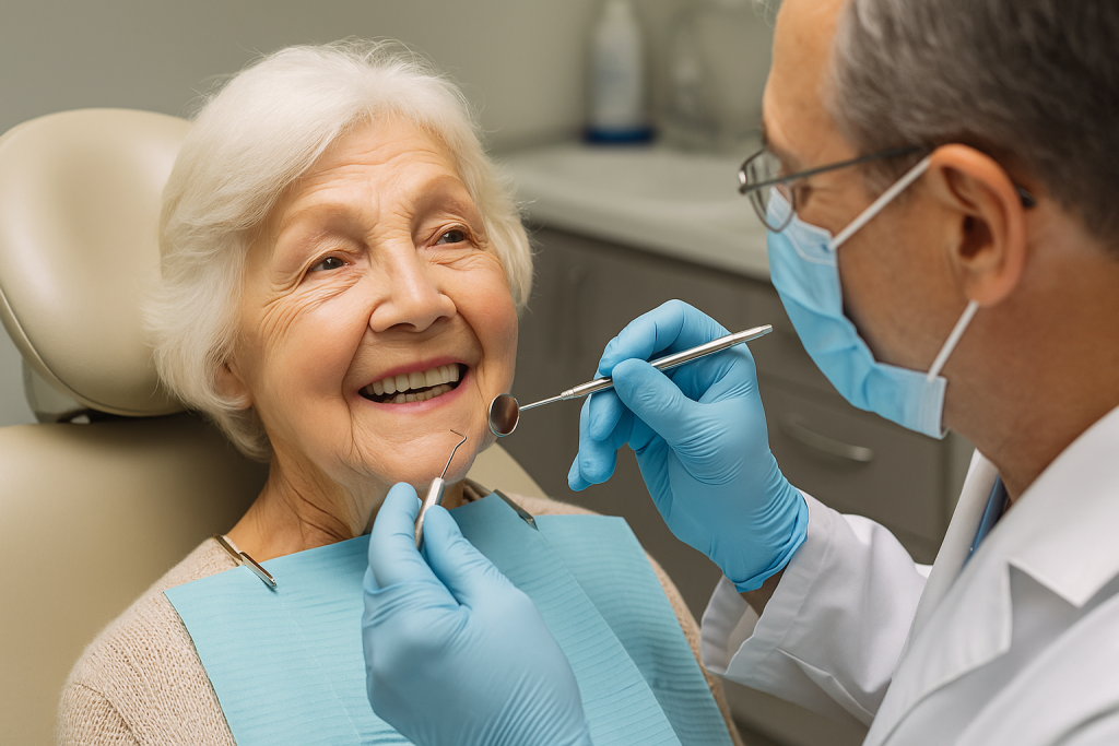 Cuidados dentales en la tercera edad: más allá de la estética
